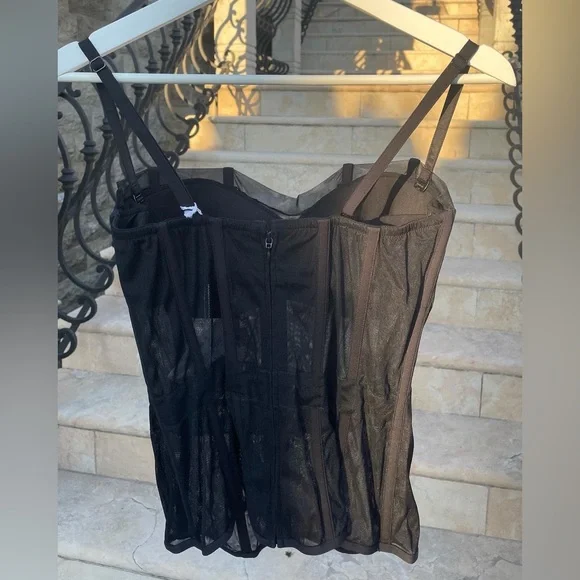 La Perla black bustier